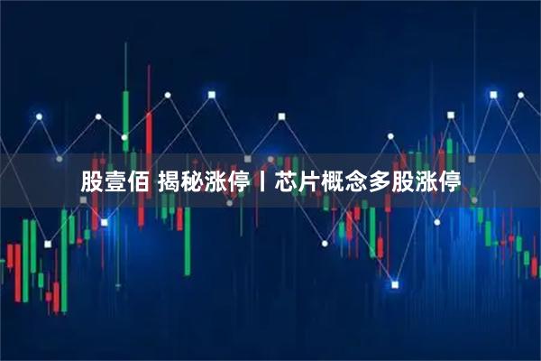 股壹佰 揭秘涨停丨芯片概念多股涨停