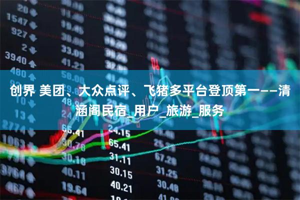创界 美团、大众点评、飞猪多平台登顶第一——清涵阁民宿_用户_旅游_服务